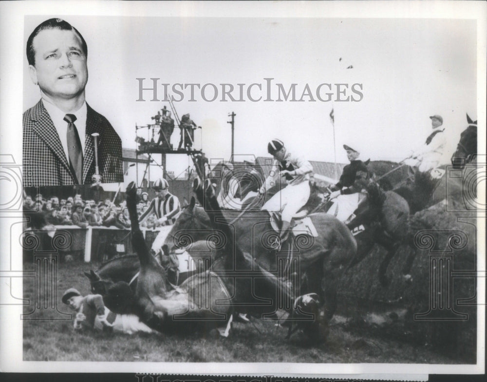 1962 Press Photo Jim Simpson American Sportscaster ABC - RRQ66847 - Historic Images