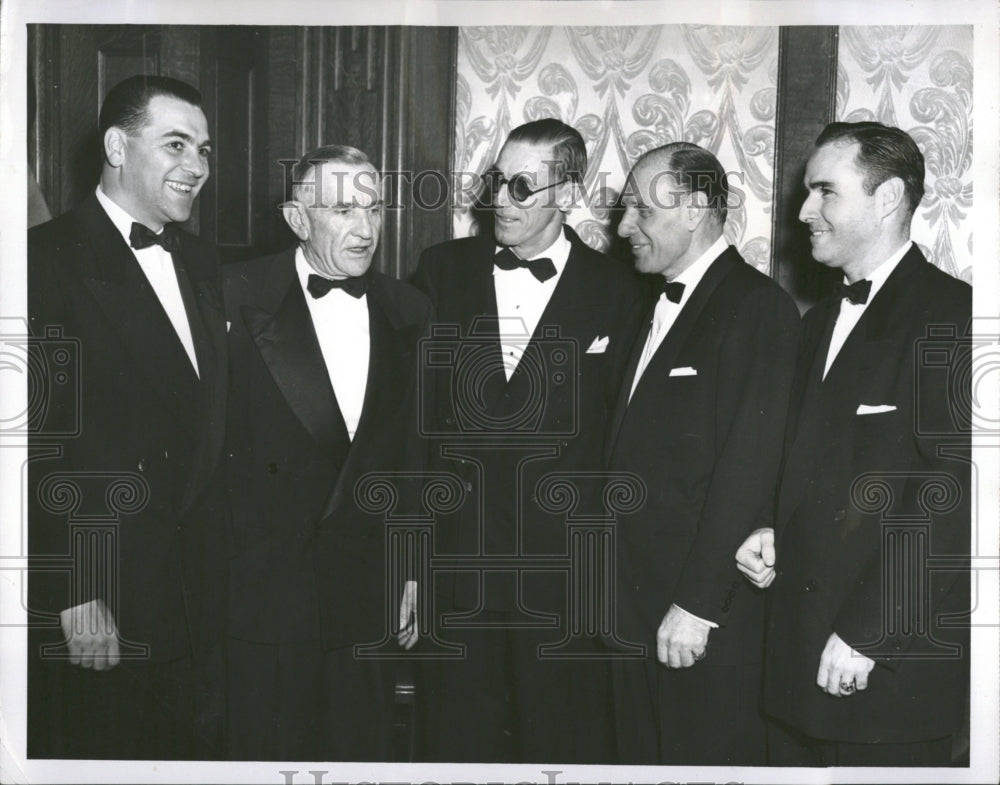 1952 Lou Boudreau, Casey Stengel, George Toporcer, Leo Durocher-Historic Images