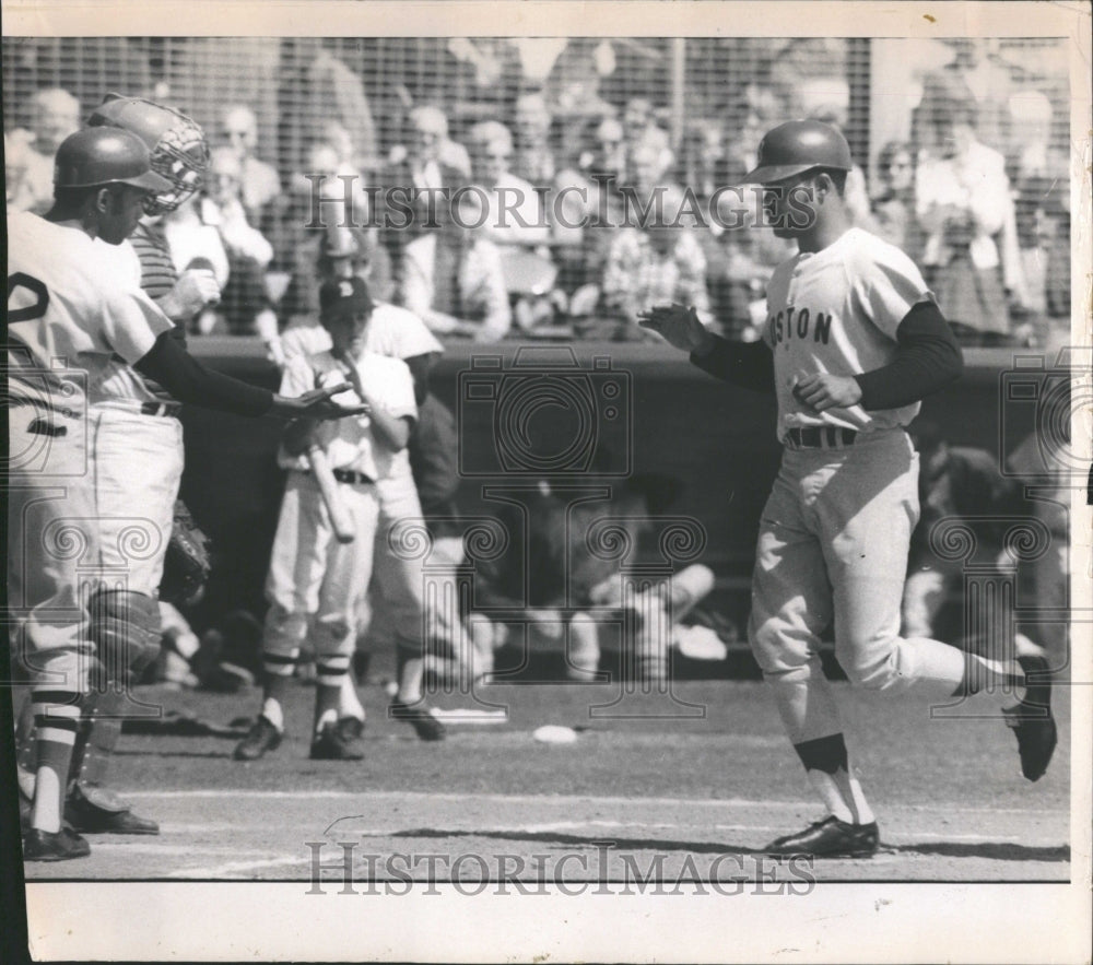 1969 Reggie Smith Red Sox After Hitting Home Run-Historic Images