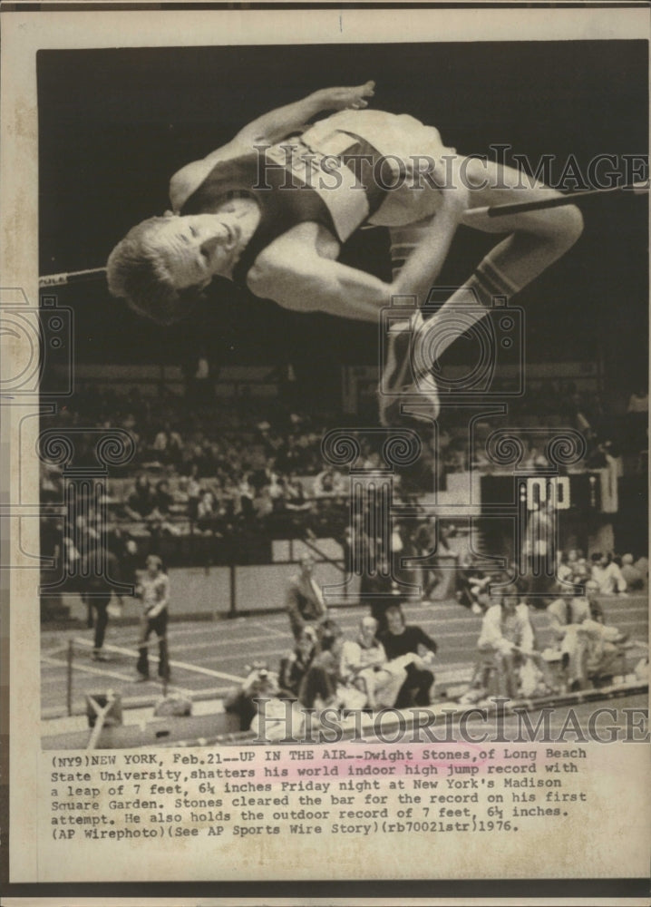 1976 Dwight Stones (High Jump) - Historic Images