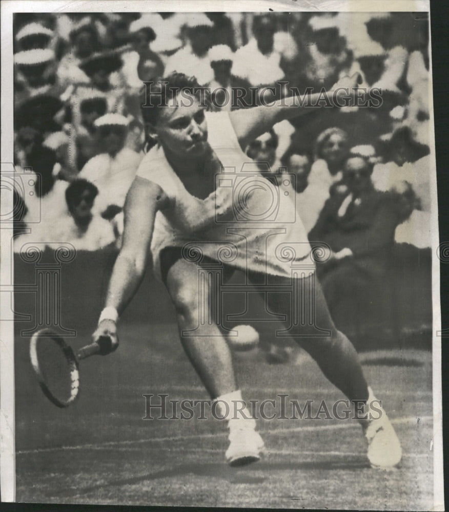 1957 Darlene Hard American Amateur Tennis Player - Historic Images