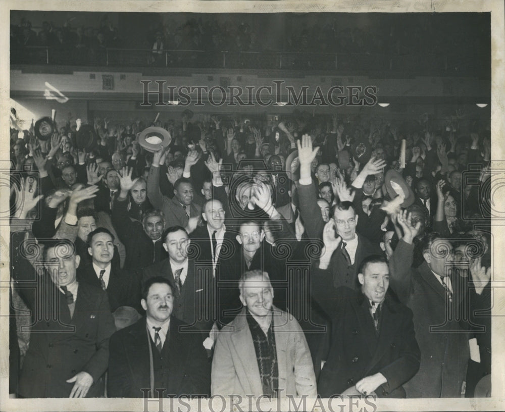 1946 Steel workers strike Chicago - Historic Images
