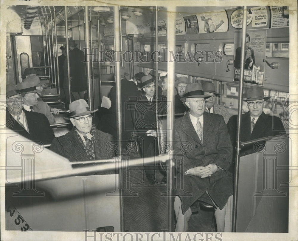 1954 New El Train Wilson Avel - Historic Images