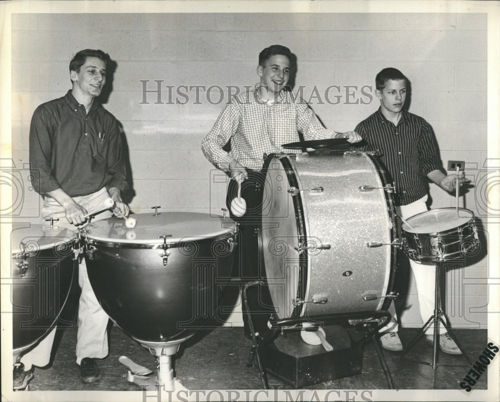 1959 Glenbrook High School Intermediate ban - Historic Images