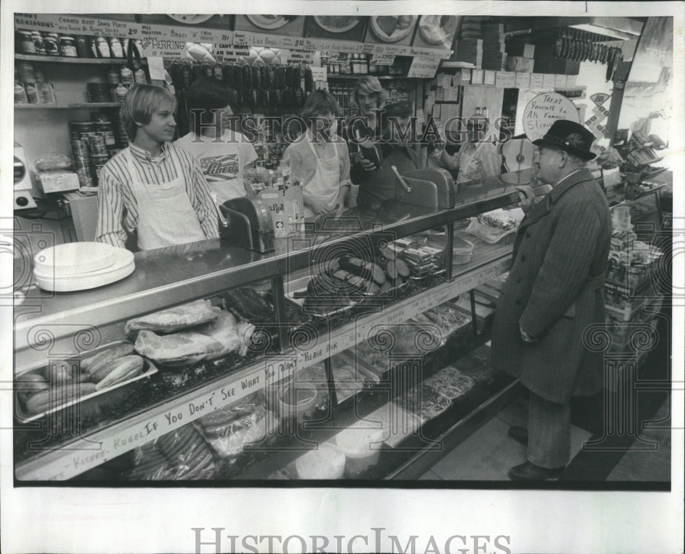 1977 Delicatessen German Homewood New York - Historic Images