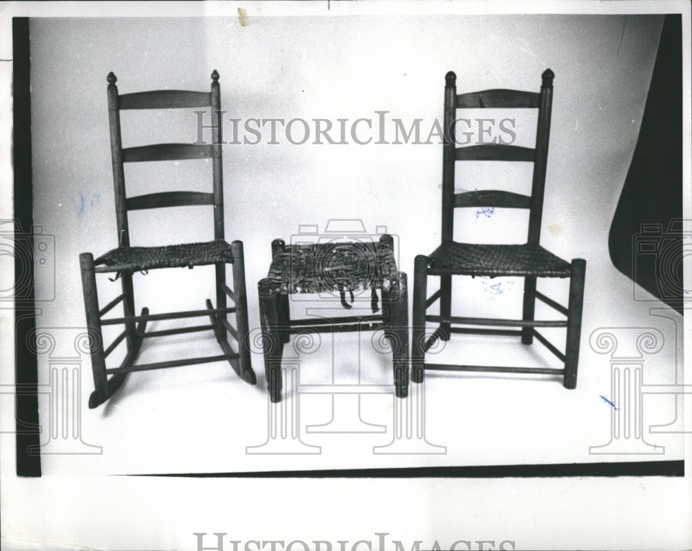 1974 Antique Chairs Chicago Lilly - Historic Images
