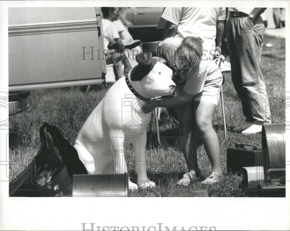 1991 Lyndsy Protano De Kalb Pets Elgin show - Historic Images