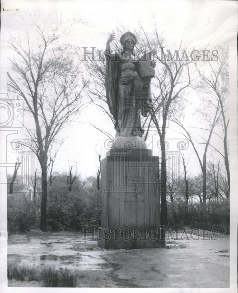 1958 Theodore Tomas Monument Grant Park - Historic Images