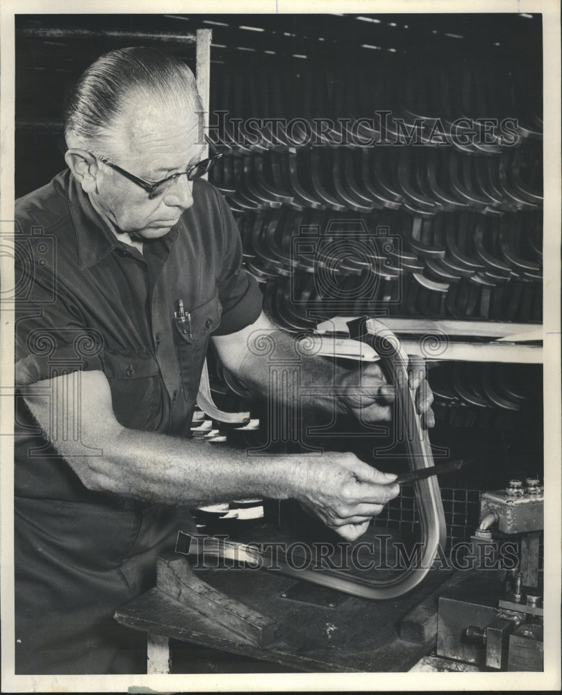 1972 Bill Benewich Steel equipment plant - Historic Images