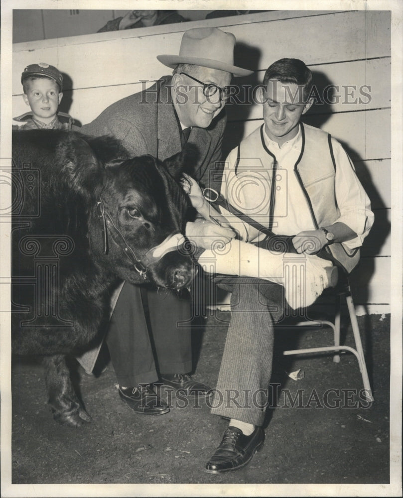 1958 Ezra Taft Benson Agriculture Secretary - Historic Images