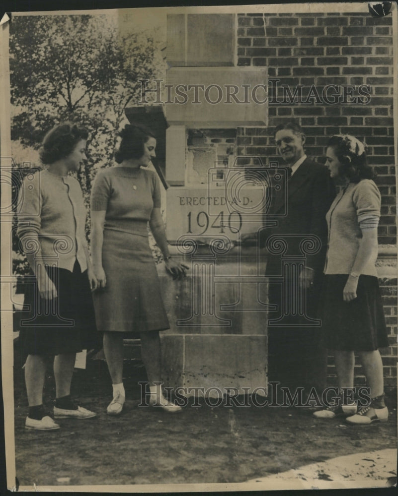 1940 Press Photo MacMurray College Jacksonville - Historic Images