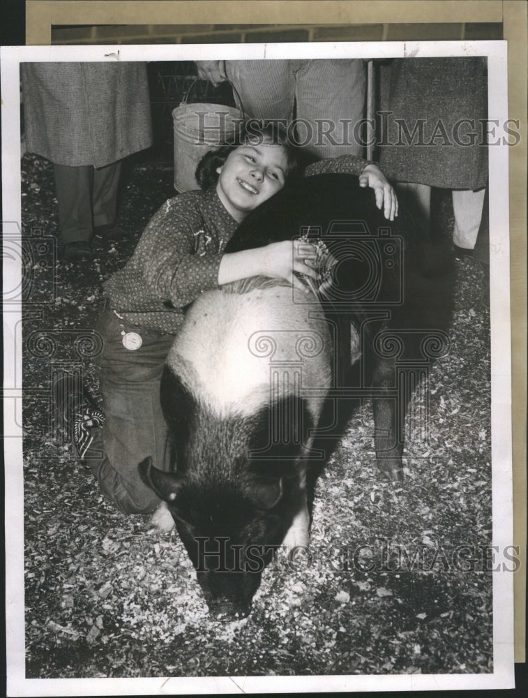 1955 Nancy Turner Black Angus Julius - Historic Images