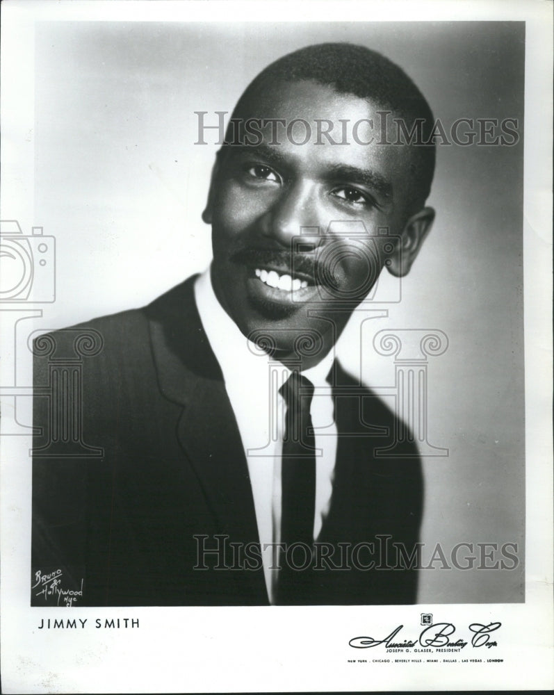 1971 Singer Jimmy Smith - Historic Images