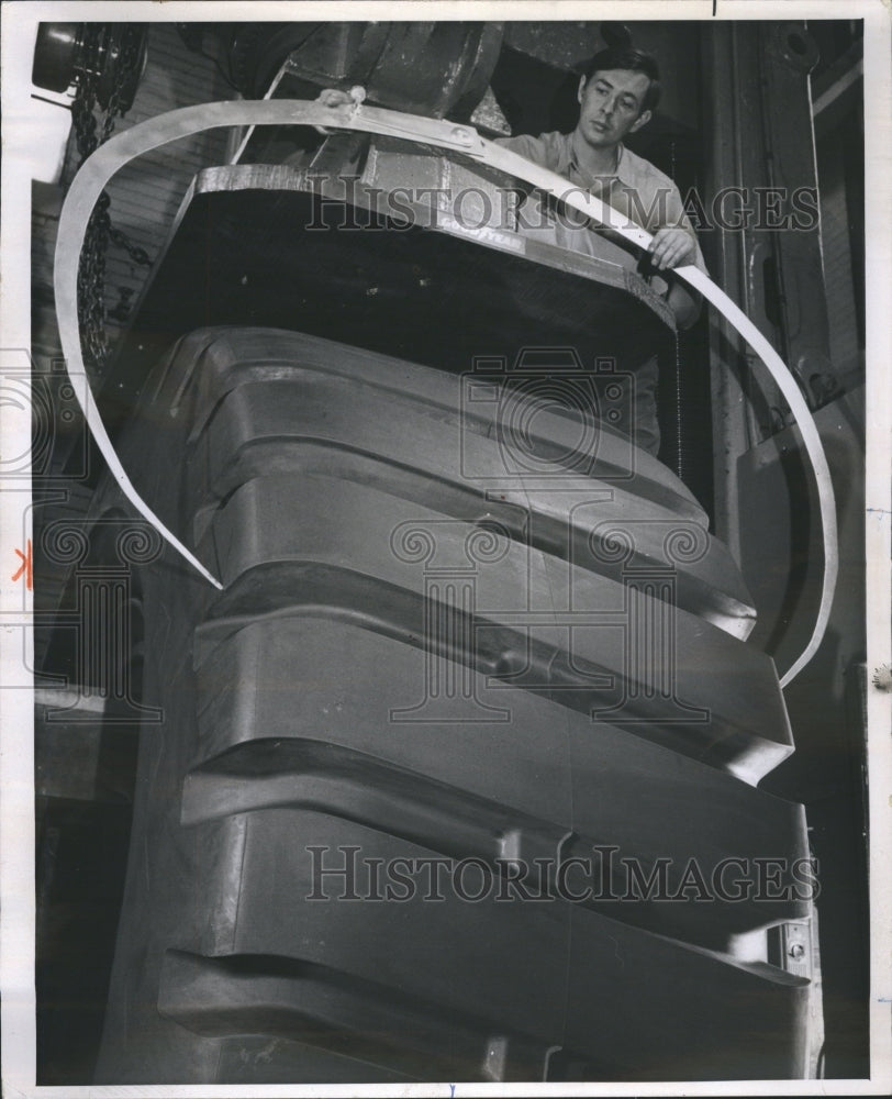 1970 Goodyear Akron Ohio Plant Tires - Historic Images