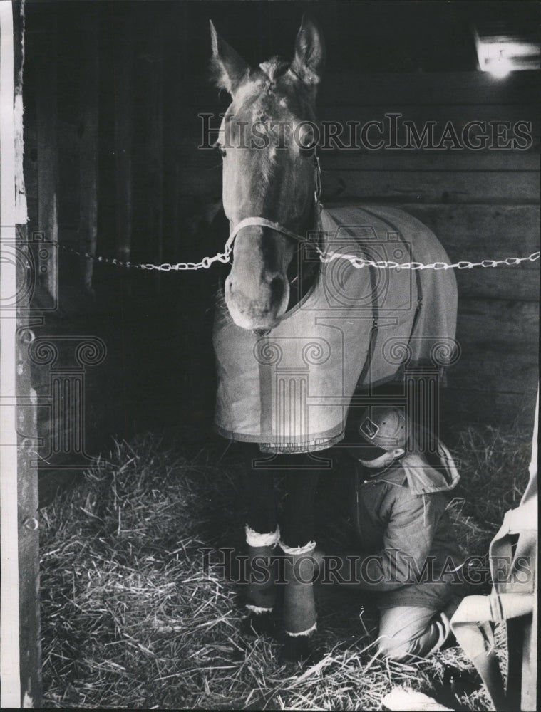 1968 Horses Hiram Bob Sayre Washington Park - Historic Images