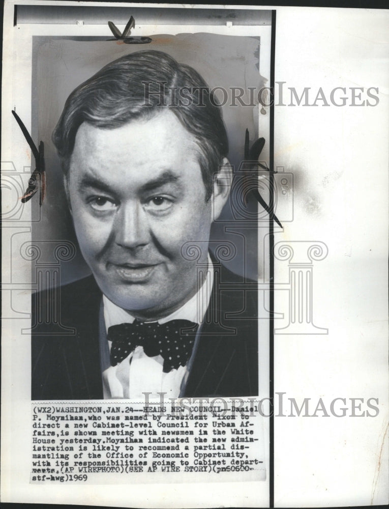 1969 Daniel Patrick Moynihan Politician - Historic Images