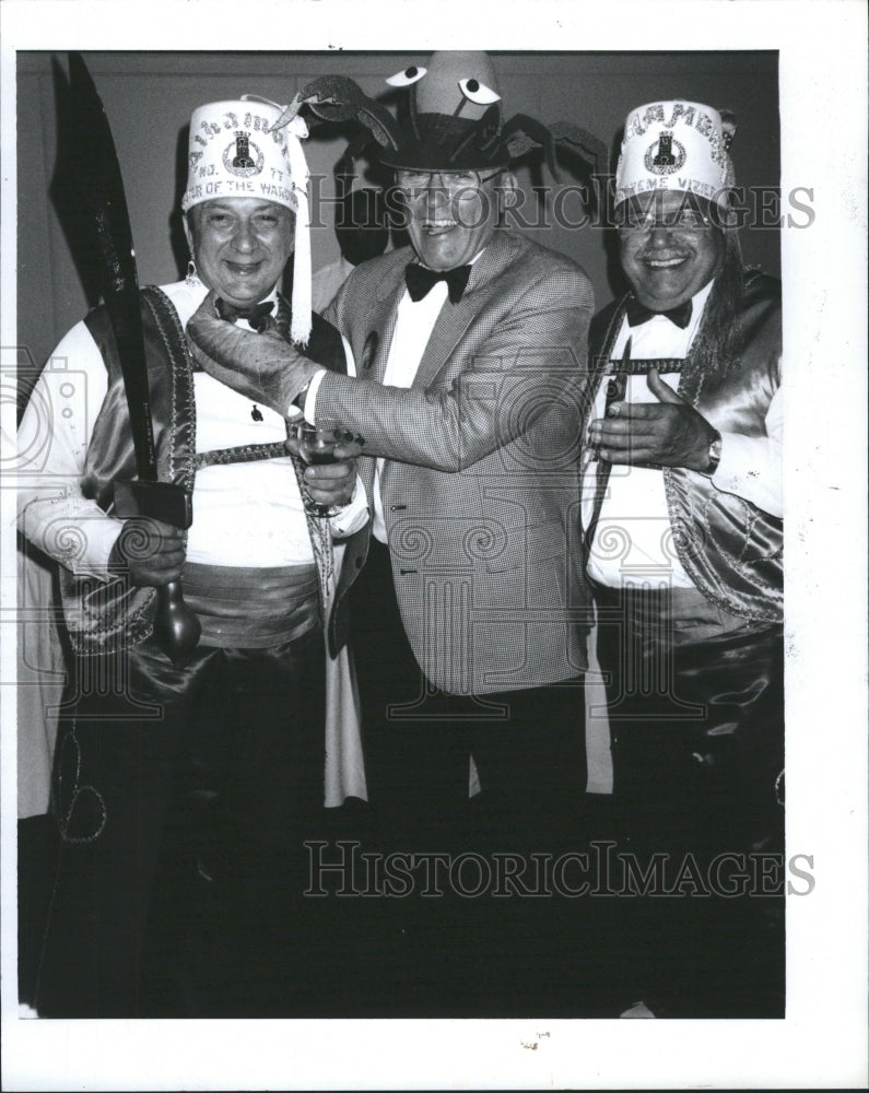 1993 Joe Muer Tom Salmoni Warren Angelo - Historic Images