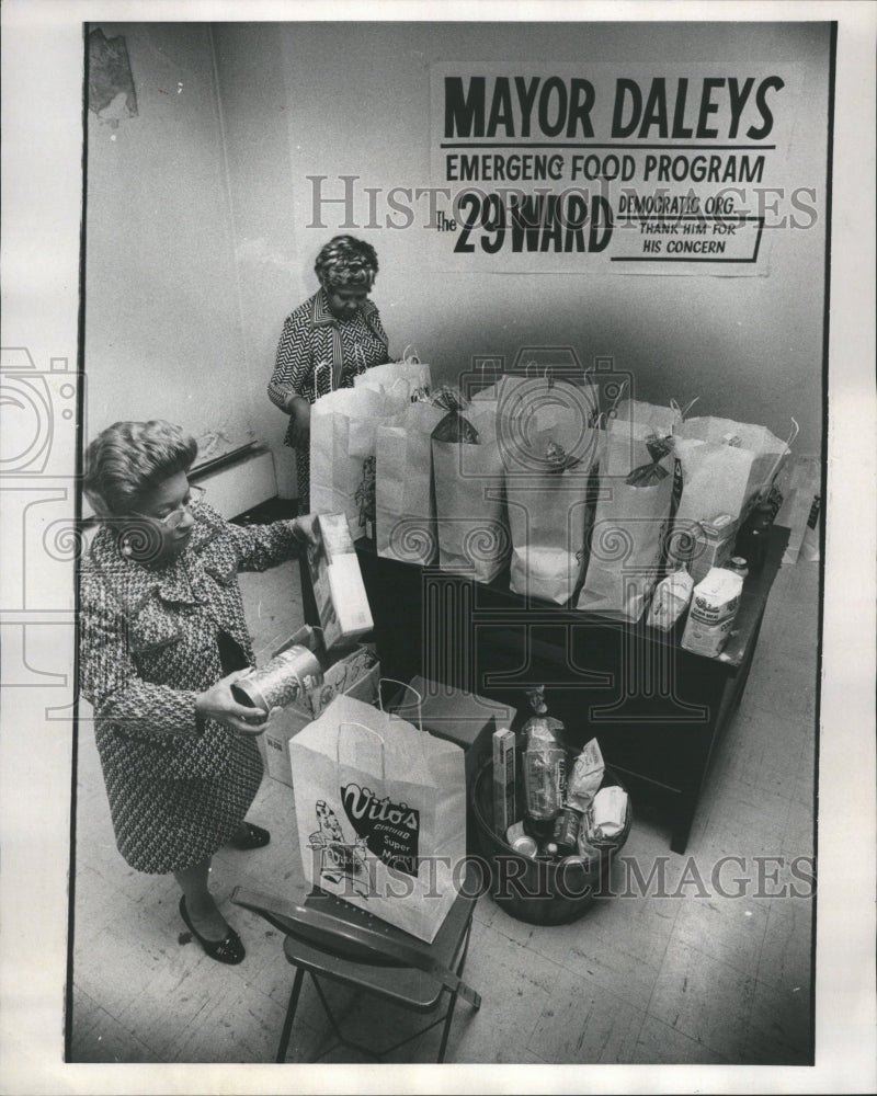 1975 Mayor Daley's Emergency Ford Program - Historic Images