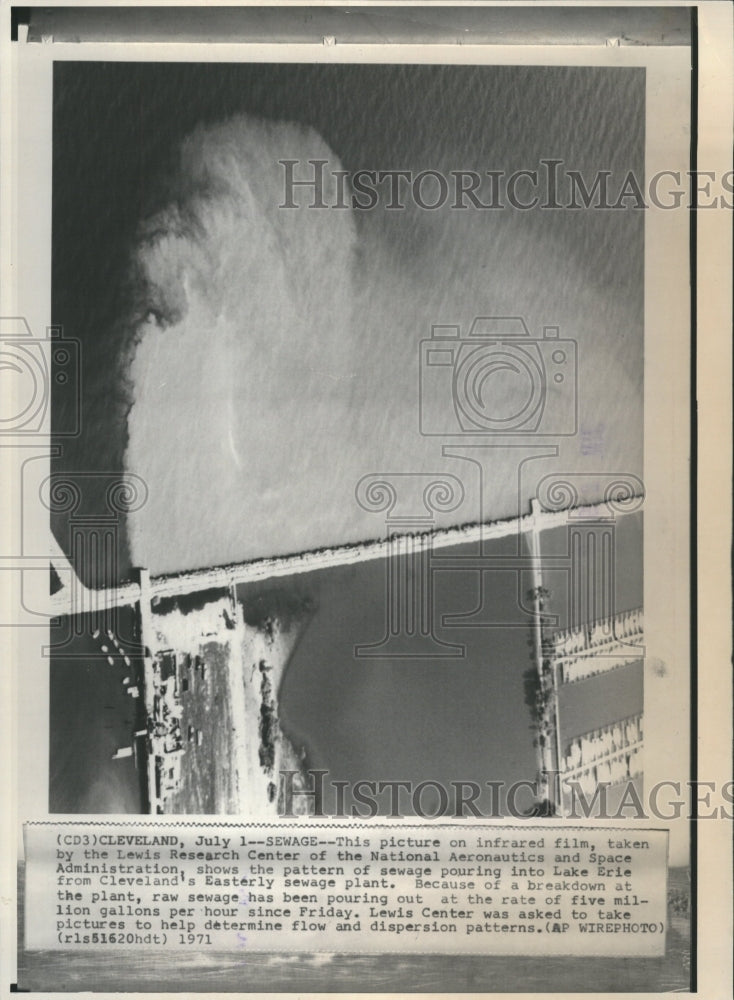 1971 Water pollution National Aeronautics - Historic Images