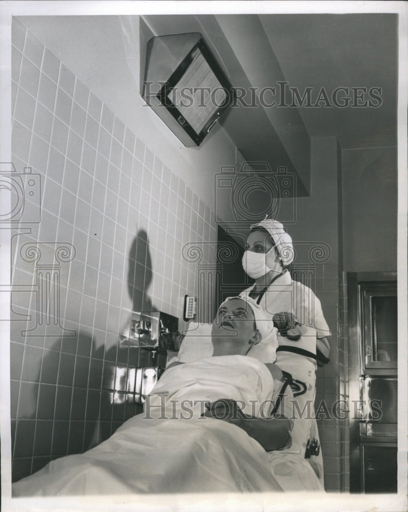 1950 Press Photo  Nathan Goldblatt Memorial Hospital - Historic Images