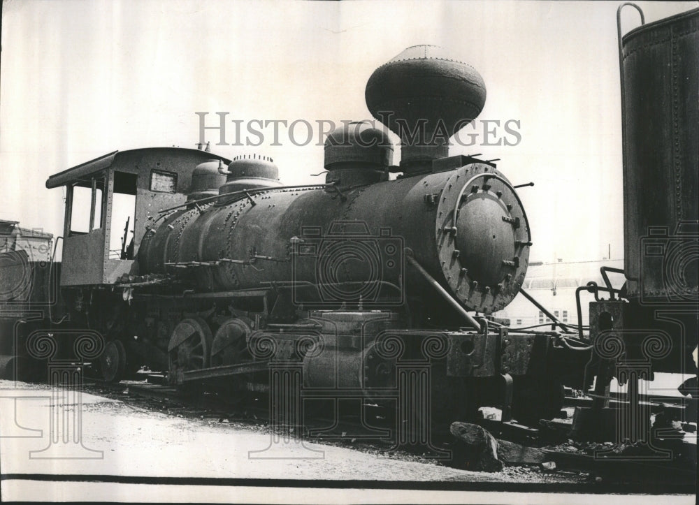 1971 Press Photo Historical Locomotives - Historic Images