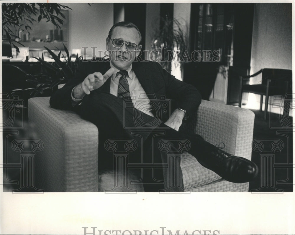 1984 Alfred Glancy III Michigan Gas Co. - Historic Images