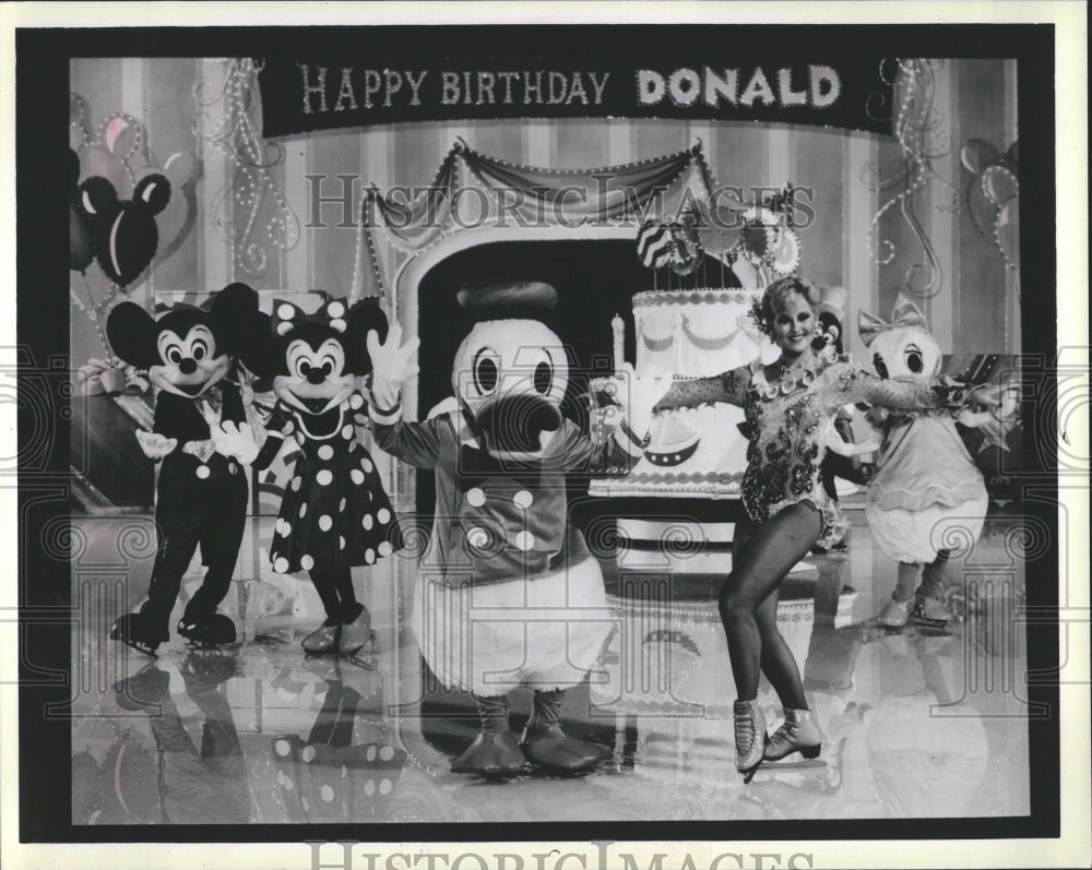 1984  Donald Duck Molly Abraham - Historic Images