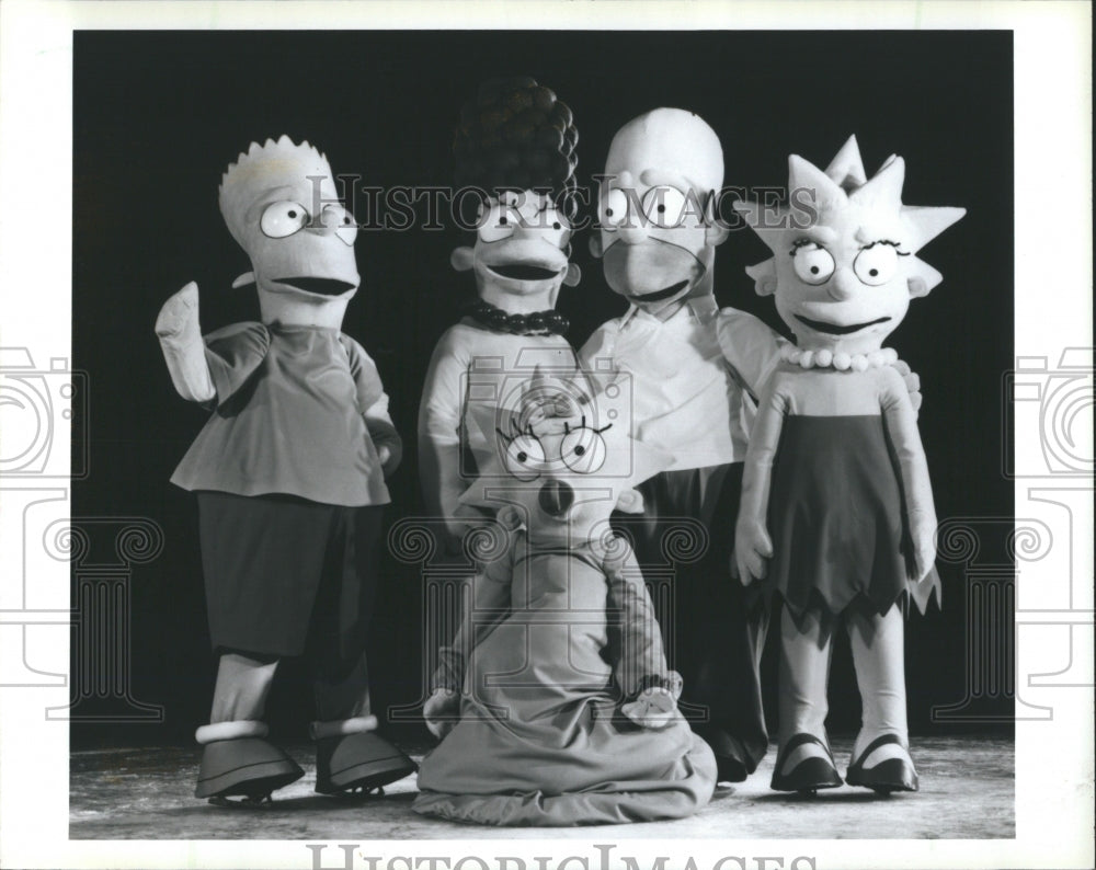 1991 Ice Capades Simpsons Charlie Taylor - Historic Images