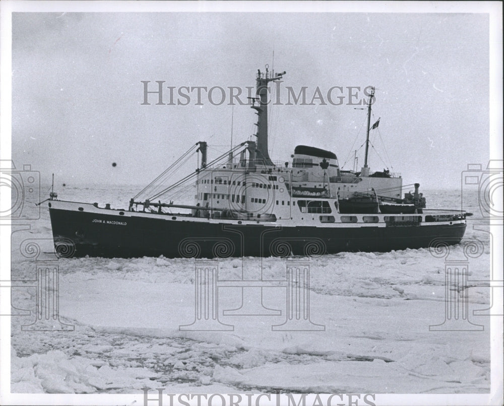 1969 Ice Breaker Bloston Ship  - Historic Images