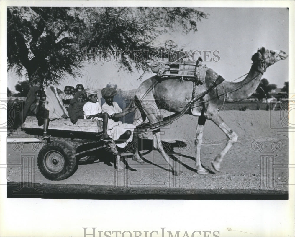 1979 Camel Truck Tire wheels Bombay India - Historic Images