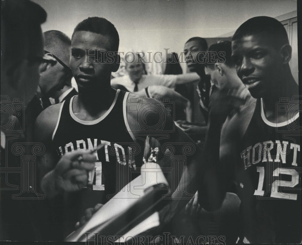 1966 Thornton H.S. State Champs Basketball - Historic Images