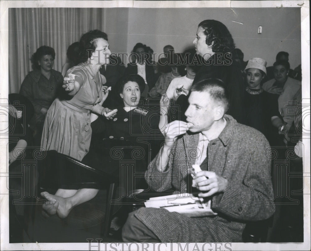 1961 Press Photo Major Daley&#39;s University Illinois - Historic Images