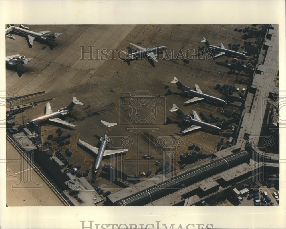 Press Photo O&#39;Hare International Airport - Historic Images