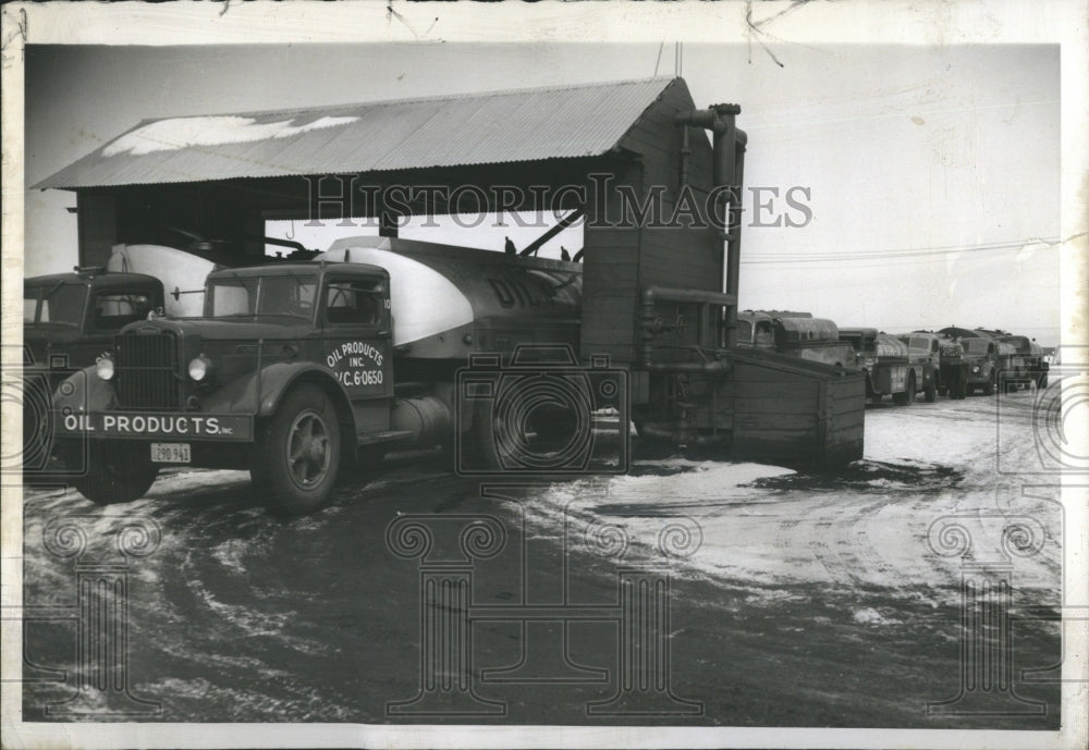 1948 Navy Oil Delivered Long Island Park - Historic Images