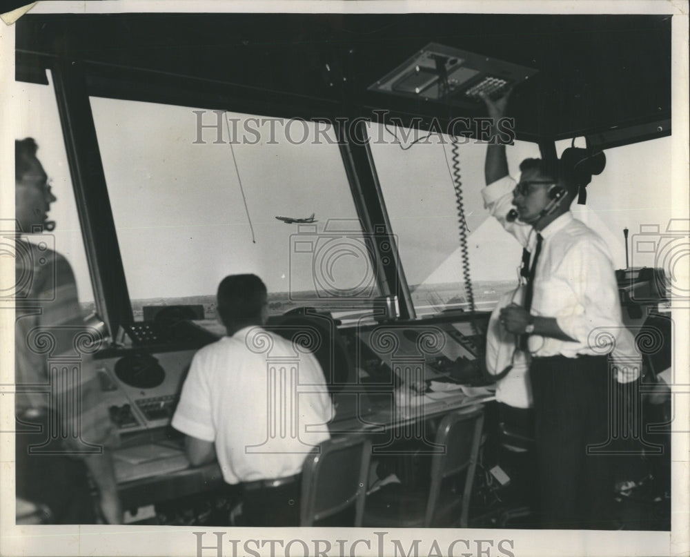 1962 OHare Airport Control Tower Radar Historic Images