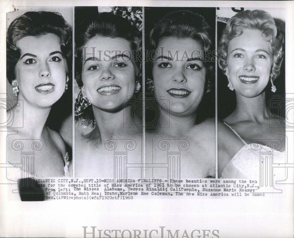 1960 1961 Miss America Contest - Historic Images