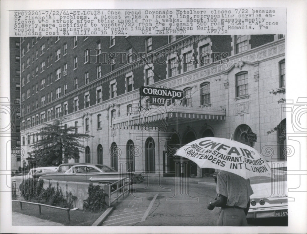 1964 Coronado Hotel St. Louis - Historic Images