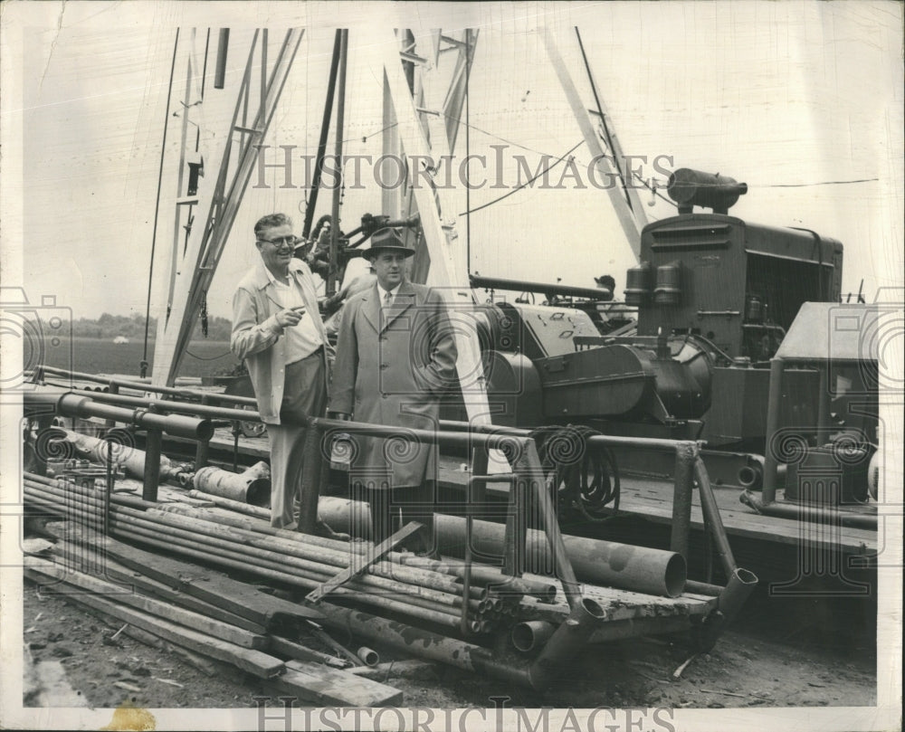 1949 Big Dee Orchardville Oil Operation - Historic Images