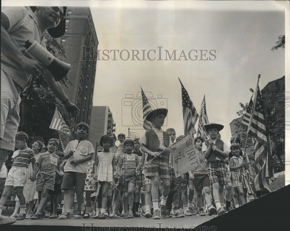1966 Marching Society Independence Day - Historic Images