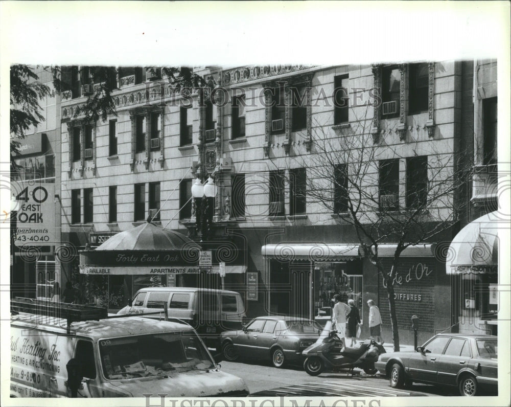 1987 Oak Street Apartment Building - Historic Images