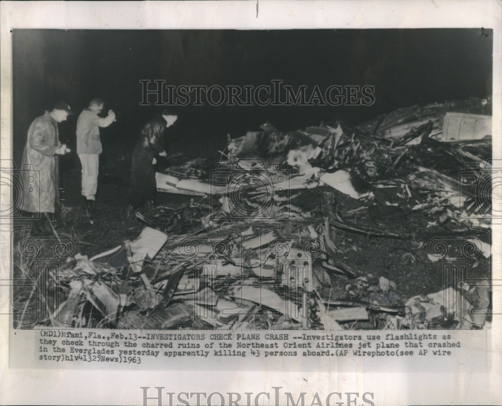 1963 Northwest Orient Airlines Flight Crash - Historic Images