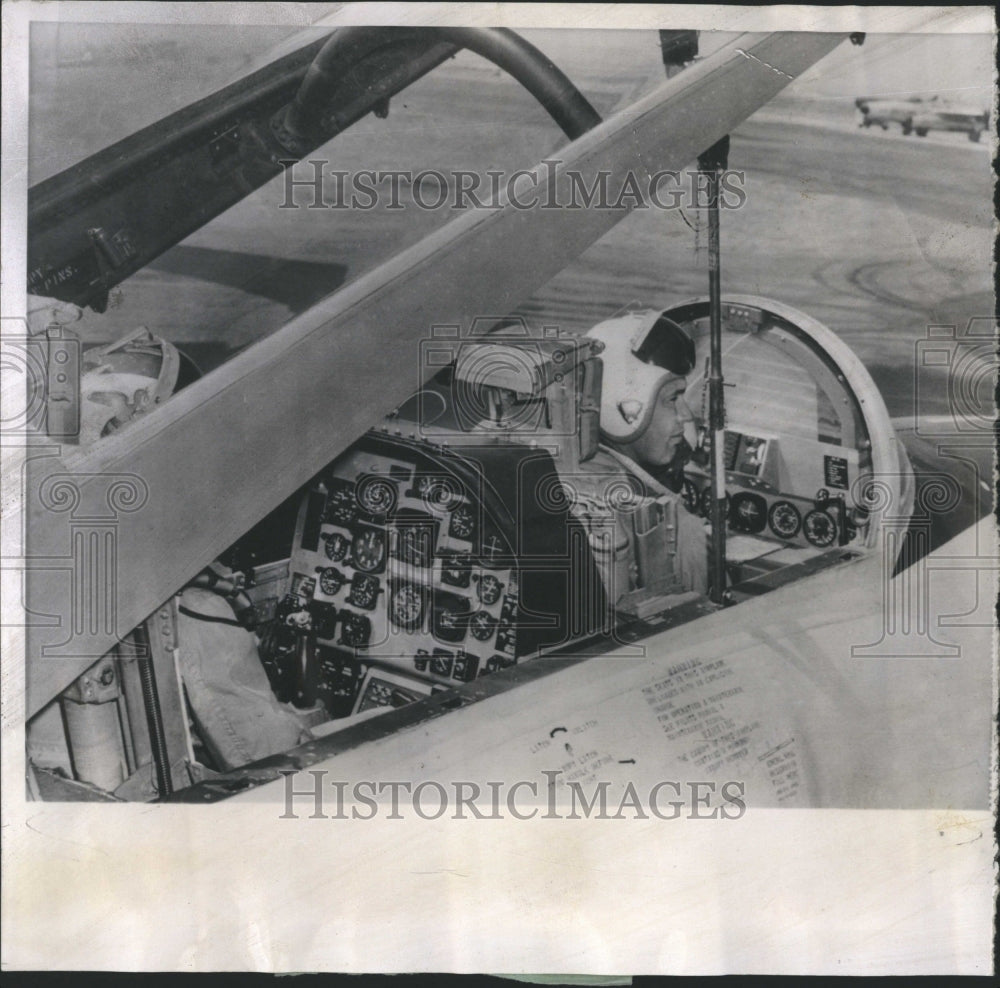 1957 Instrument Panel Navy T2V-1 Jet - Historic Images