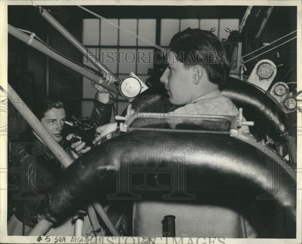 1939 John Ludwig check instruments - Historic Images