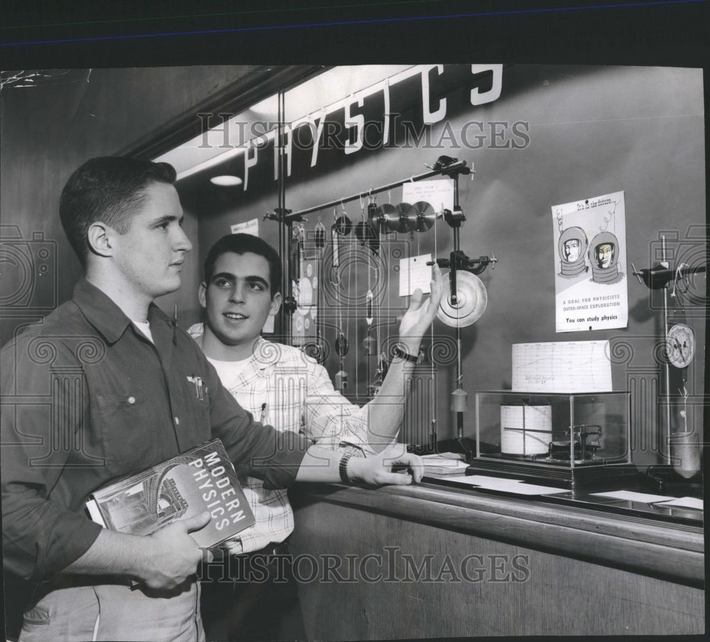1957 Park-River Forest High School Science - Historic Images