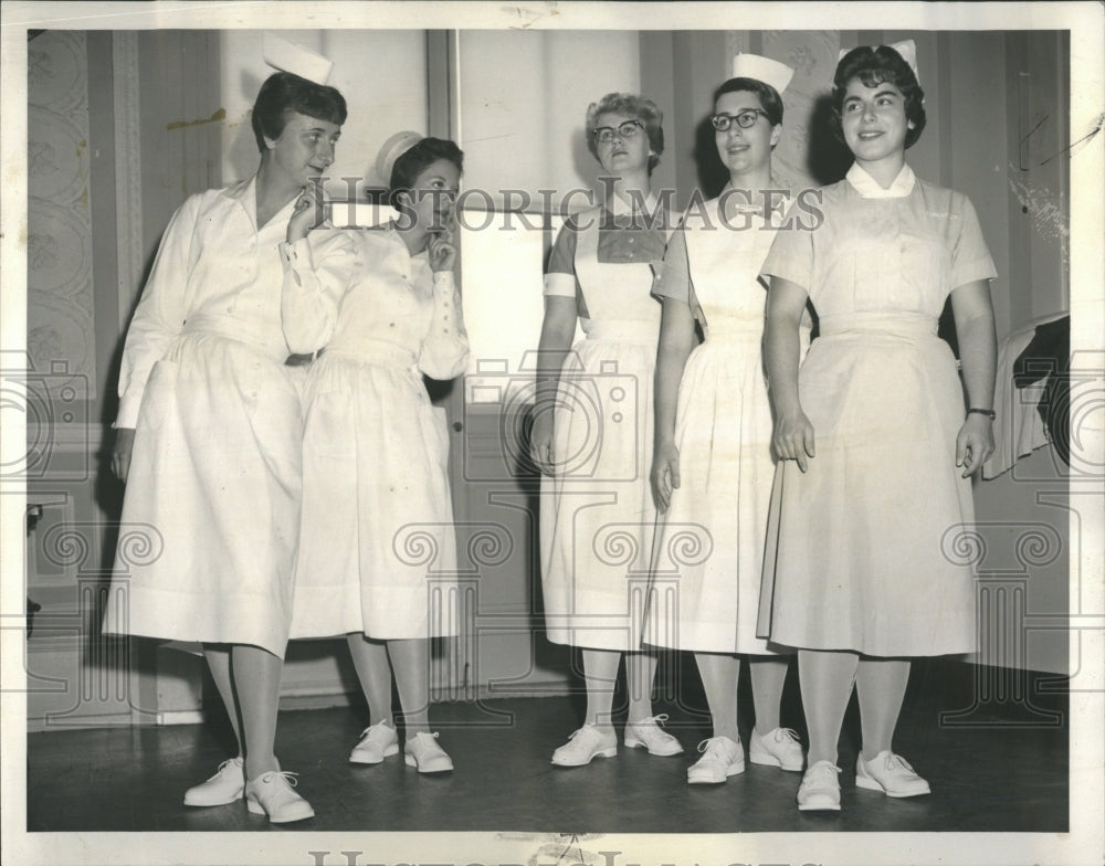 1959 Nursing Uniforms-Past and Present - Historic Images