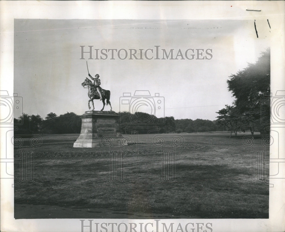 Humbolt Park Statue of Gen. Kosciuszko - Historic Images
