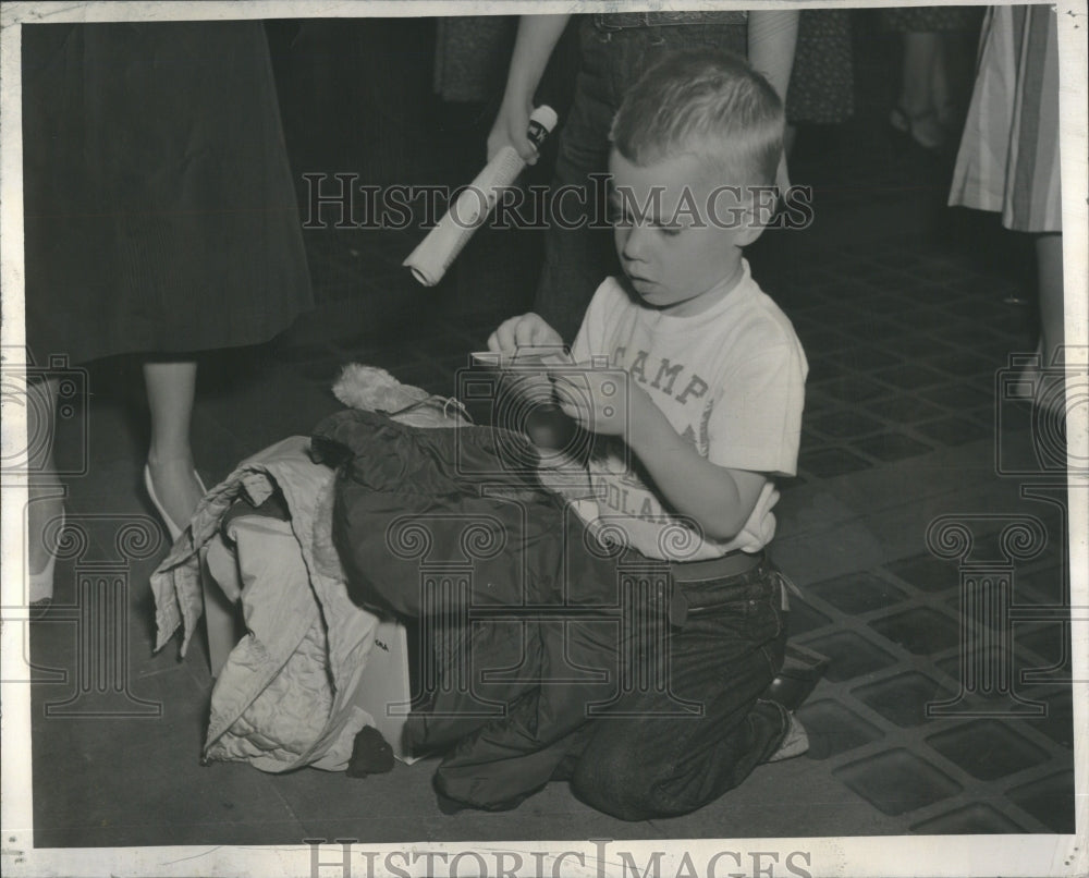 1953 Press Photo Children&#39;s Camps - Historic Images