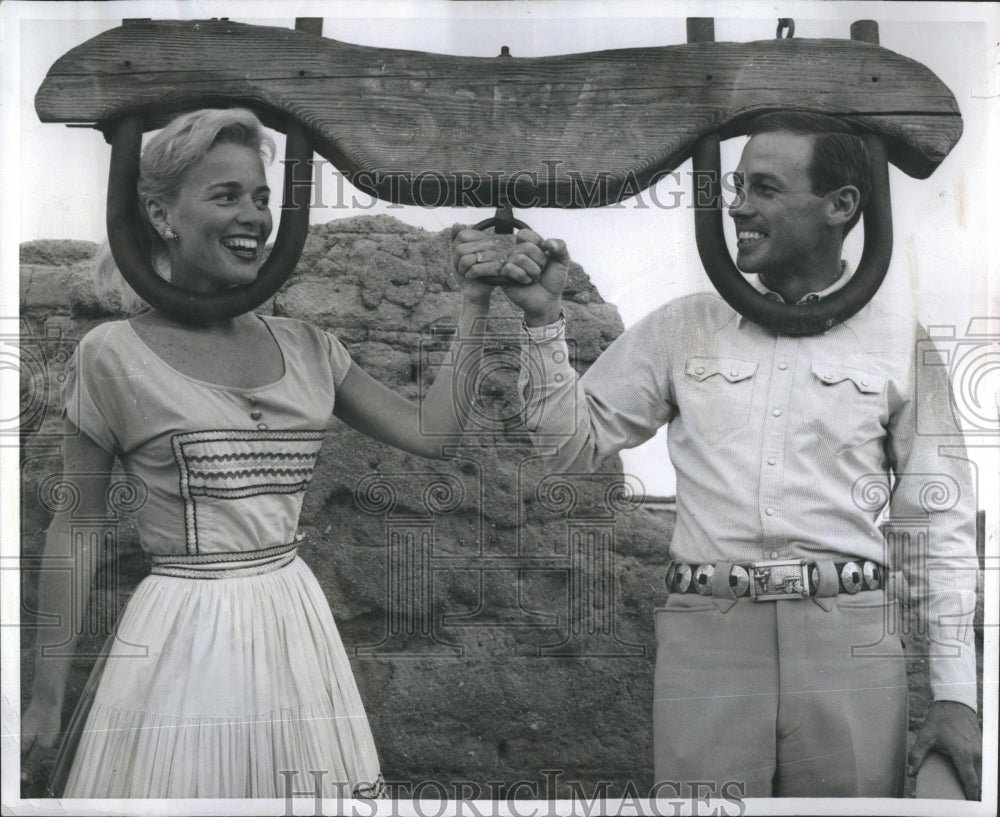 1957 Press Photo Oxyokes Tucson Arizona - Historic Images