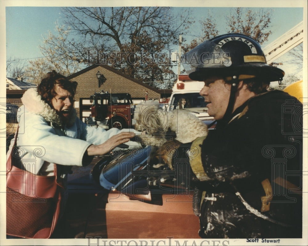 1991 Joseph Pesces Burbank Firefighter - Historic Images