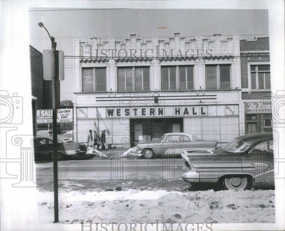  Western Hall Car Building Light - Historic Images